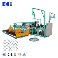 Fully automatic diamond size mesh chain link fence machine